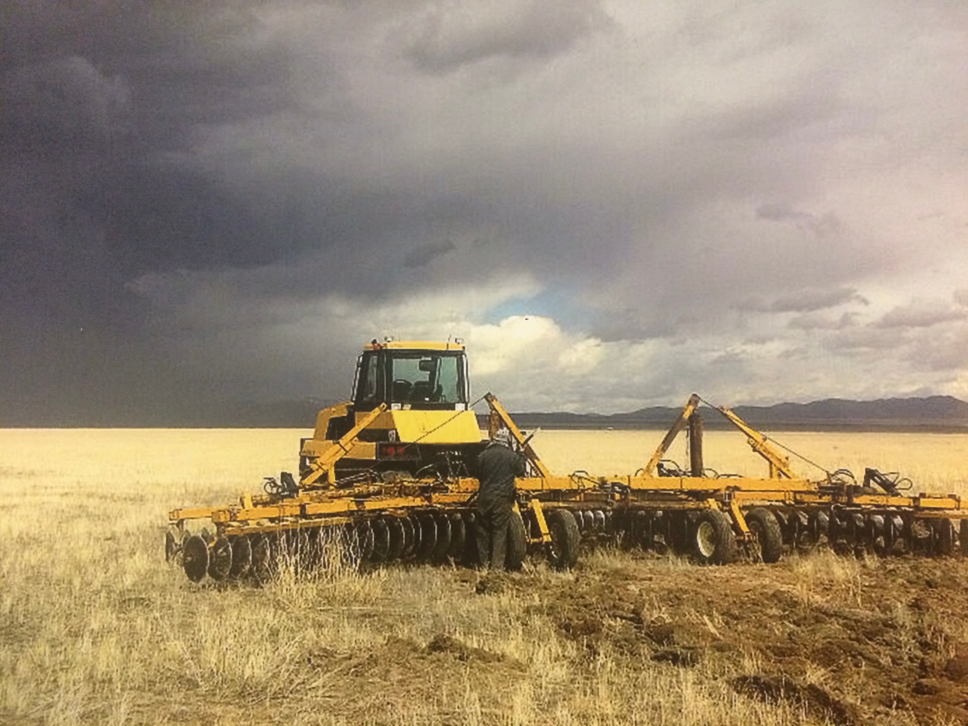 High desert sagebrush landscape in Idaho